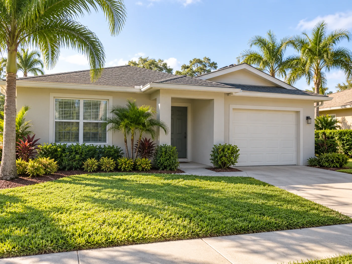 Modest well-kept South Florida residential home